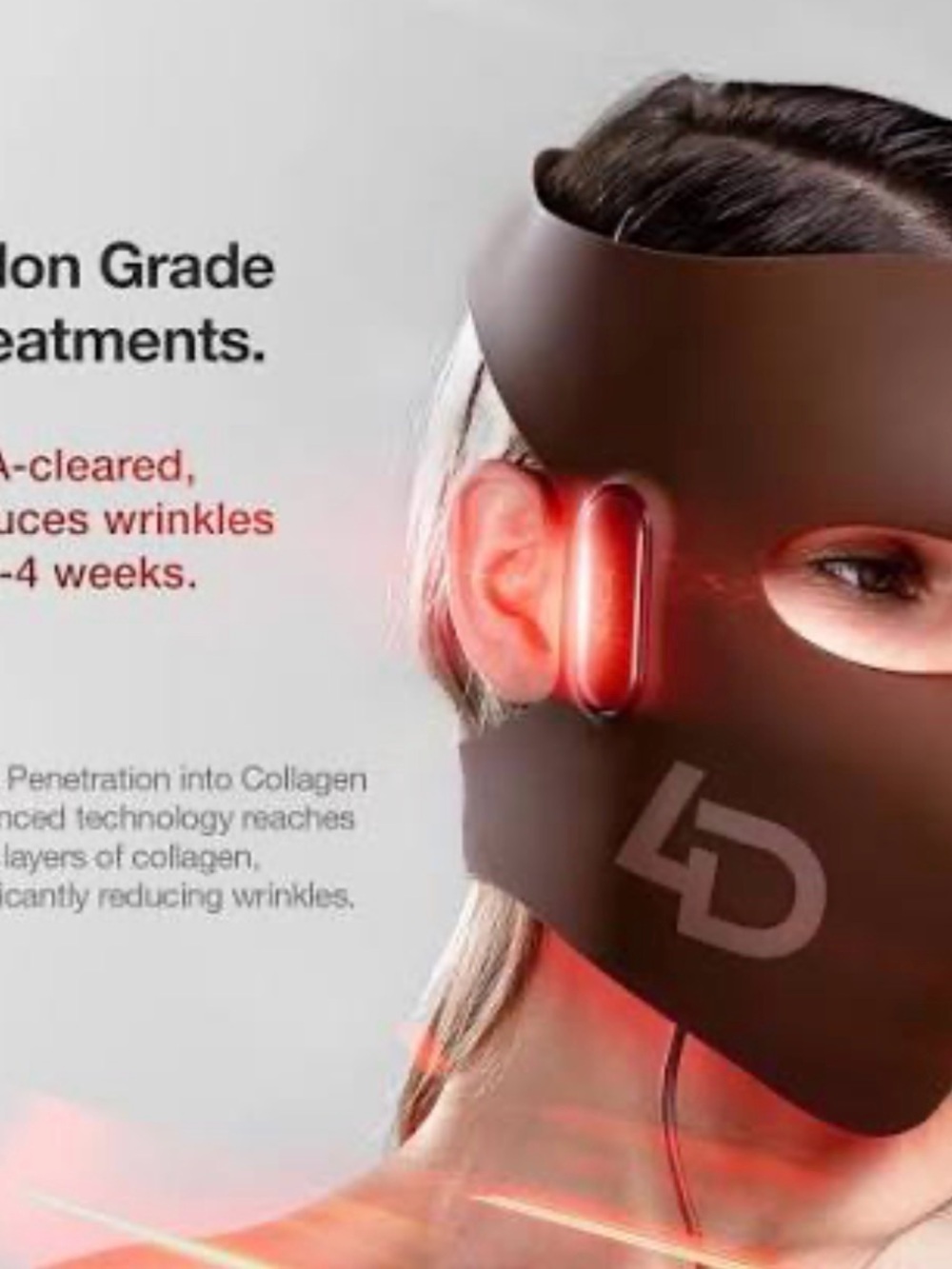 JOVS- Laser Light Therapy Anti-Aging Face Mask - Picture 2 of 3